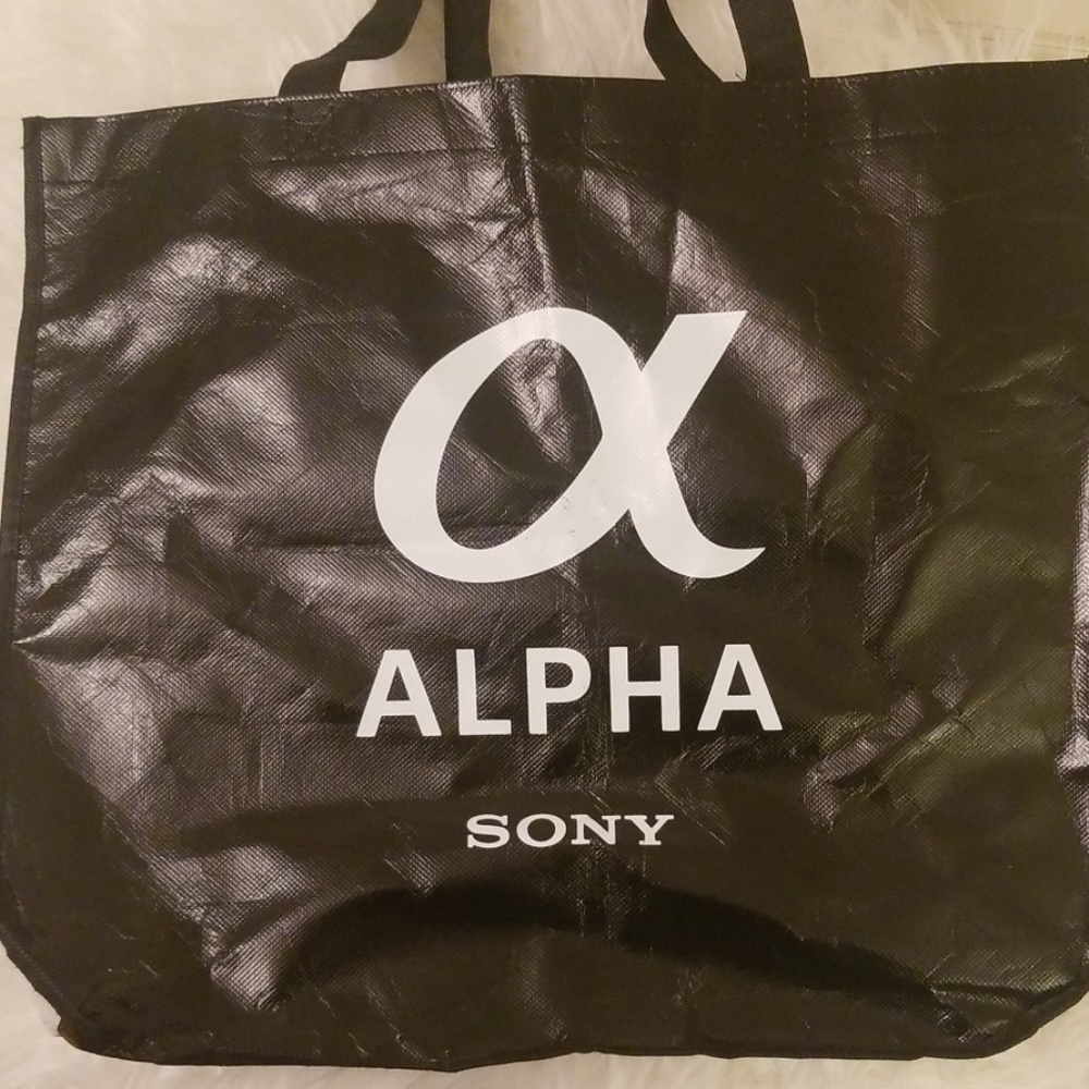 Sony Alpha Reusable Black Bag